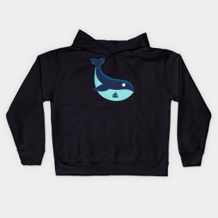 Nature Whale Kids Hoodie